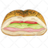 make a realistic food illustration in my style