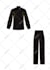 create technical fashion illustration, flat drawing, pattern design