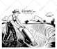 draw black and white detailed line art vector illustration