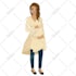 illustrate flat vector fashion or cartoon characters