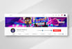 design an awesome youtube banner