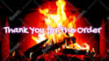 create relaxing fireplace meditation video with fire crackle