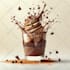 design tempting food, beverage, dessert photos for restaurant with midjourney ai