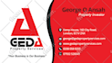 design a professional and print ready business card