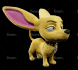 do a 3d character model