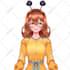draw a high quality pngtuber model in anime style for streaming