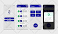 create mobile app design UI UX for android and IOS