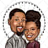 draw custom pencil sketch caricature portrait from your photo