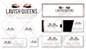 do beauty, fashion eyelash signature logo with branding kit
