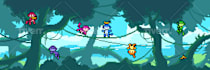 create pixel art animation and sprite sheet for your game character and props