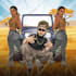 design unique cartoon hip hop music cover art
