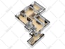 redraw 3d floor plan with all input from client
