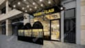 design a 3d model, interior decor for coffee shop, café, restaurant, hotel
