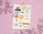 design a minimalist and colorful poster for you