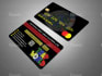 do credit card style business card design