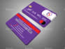 do credit card style business card design