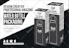 do modern product packaging box and label design
