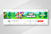 design an awesome youtube banner