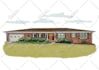 hand draw house portrait and building illustrations