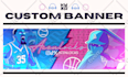 create unique vtuber anime banner for your streaming and social media