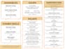 make restaurant menu and price list design