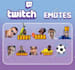 craft professional twitch logo, screens, overlays emotes, kick, animation