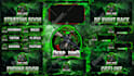 design animated stream overlay, kick, twitch overlay, twitch logo, banner emotes
