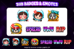 draw emotes , sub badges , emojis for youtube twitch discord kick