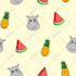 draw a cute cartoon animal mascot clipart character