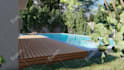 create an interior design and realistic 3d rendering