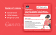 design instagram post, logo, templates, flyers, presentation in canva