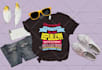 create bulk girls trendy typography tshirt design