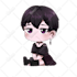 draw cute anime character chibi art style for your oc, pfp, vtuber