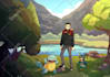 draw pokemon fan art and you as trainer