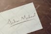 design a professional handwritten signature logo for your brand