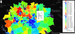 make web gis map using openlayers, leaflet, mapbox, or google maps API