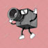 draw retro vintage cartoon character illustration