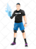 draw you as a fortnite character in 2d character design
