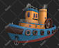 do a 3d character model