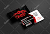 design trucking transport logistics and towing truck business card