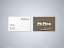 design business cards with complete branding stationery