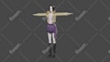 do custom vrchat furry avatar vr character 3d model for vrchat game