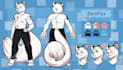 draw you a fullcolor fursona sheet