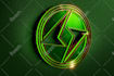 create 3d logo coin design, meme, convert ai, animation token spin, bitcoin