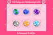 design cute twitch sub badges