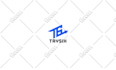 design professional  initials logo for esports, twitch, youtube