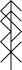 write your name in runes and design a fitting bindrune