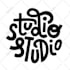 design bold custom vector lettering for merch or social