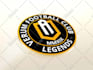 design an awesome rounded or circle soccer badge logo