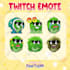 draw twitch emotes and animated emotes for vtuber stream